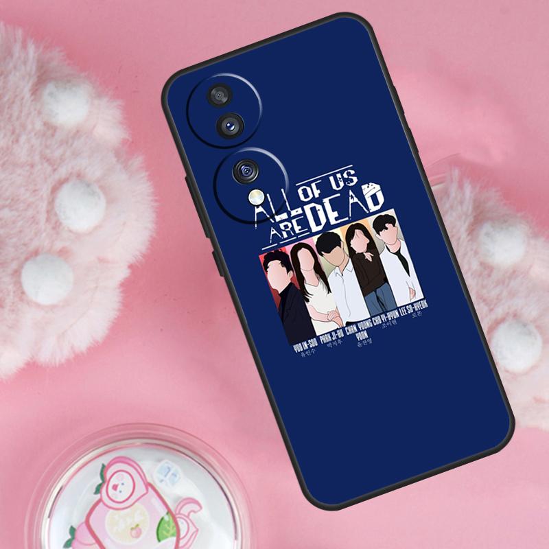 All of us are dead Case For Honor Magic 7 5 6 Lite Pro Honor 200 Pro 50 70 90 X9b X9a X8b X8a X8 X9 X9c Cover