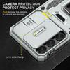 For Samsung S26 Ultra S25 Edge S24 S23 FE S22 S21 Plus Heavy Duty Protection Case Hard 2 in 1 Slide Camera Kickstand Phone Cover