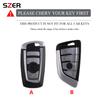 For Bmw 1 2 3 4 5 6 7 Series X1 X3 X4 X5 X6 X7 F10 F20 F30 G20 G30 G01 F15 F16 G02 G05 F34 Abs Carbon Fiber Car Key Case Cover