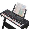 Adjustable Electronic Piano Music Stand Thickened Keyboard Music Score Stand with Music Book Clips Easy To Install