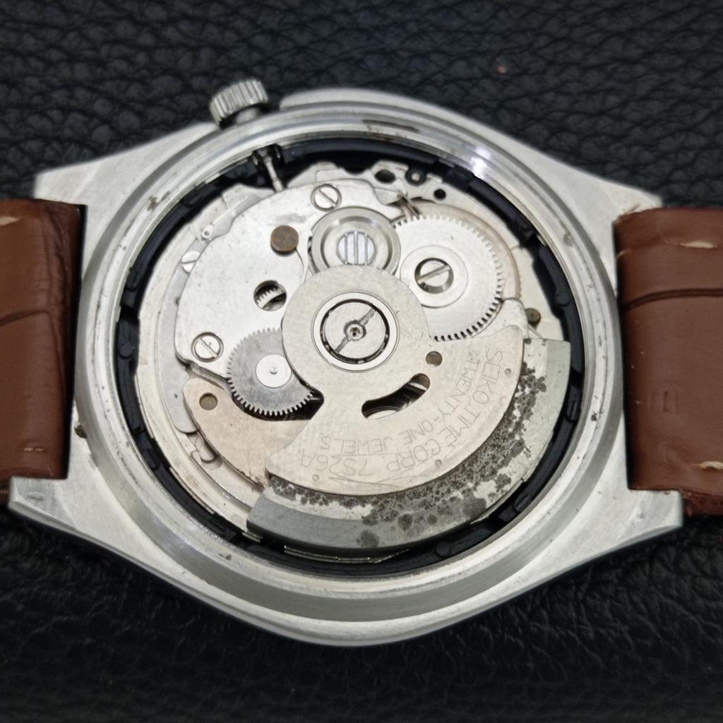VINTAGE SEIKO EXPO 70 AUTOMATIC 7S26A JAPAN MENS SILVER DIAL WATCH a708730-1