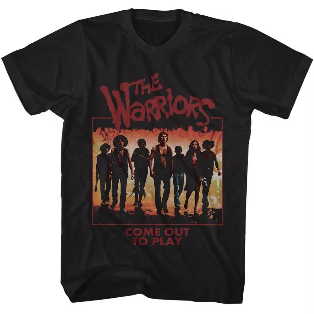 The Warriors T-Shirt Men Women Summer Armies of The Night Gang Movie Graphic Short Sleeve Casual Streetwear Oversized Tshirt
