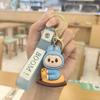 Sheep Keychain Creative Silicone Doll Pendant Car Key Chain Accessories