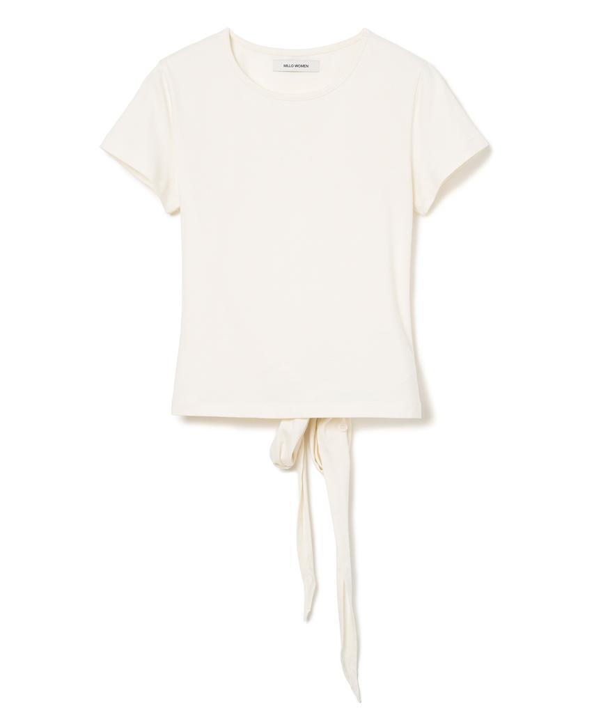 MILLO WOMEN Back Tide T-Shirt [Ecru]