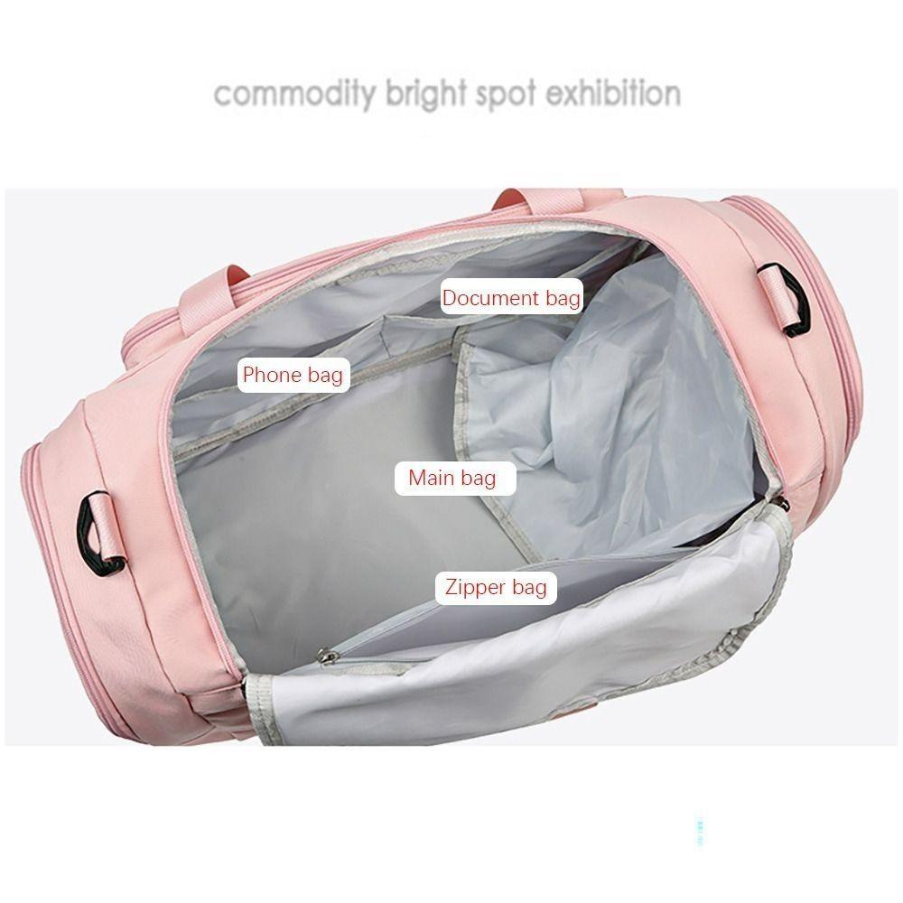 Mehrfachtaschen Sport-Reisetasche Trocken-Nass-Trennung Seesack Mode Schwimmen Yoga Rucksack Schwimmen