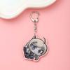 1/19Pcs Game Cartoon Danganronpa Acrylic Keychain Cute Backpack Pendant Funny Bag Charms Accessories Decoration Holiday Gifts