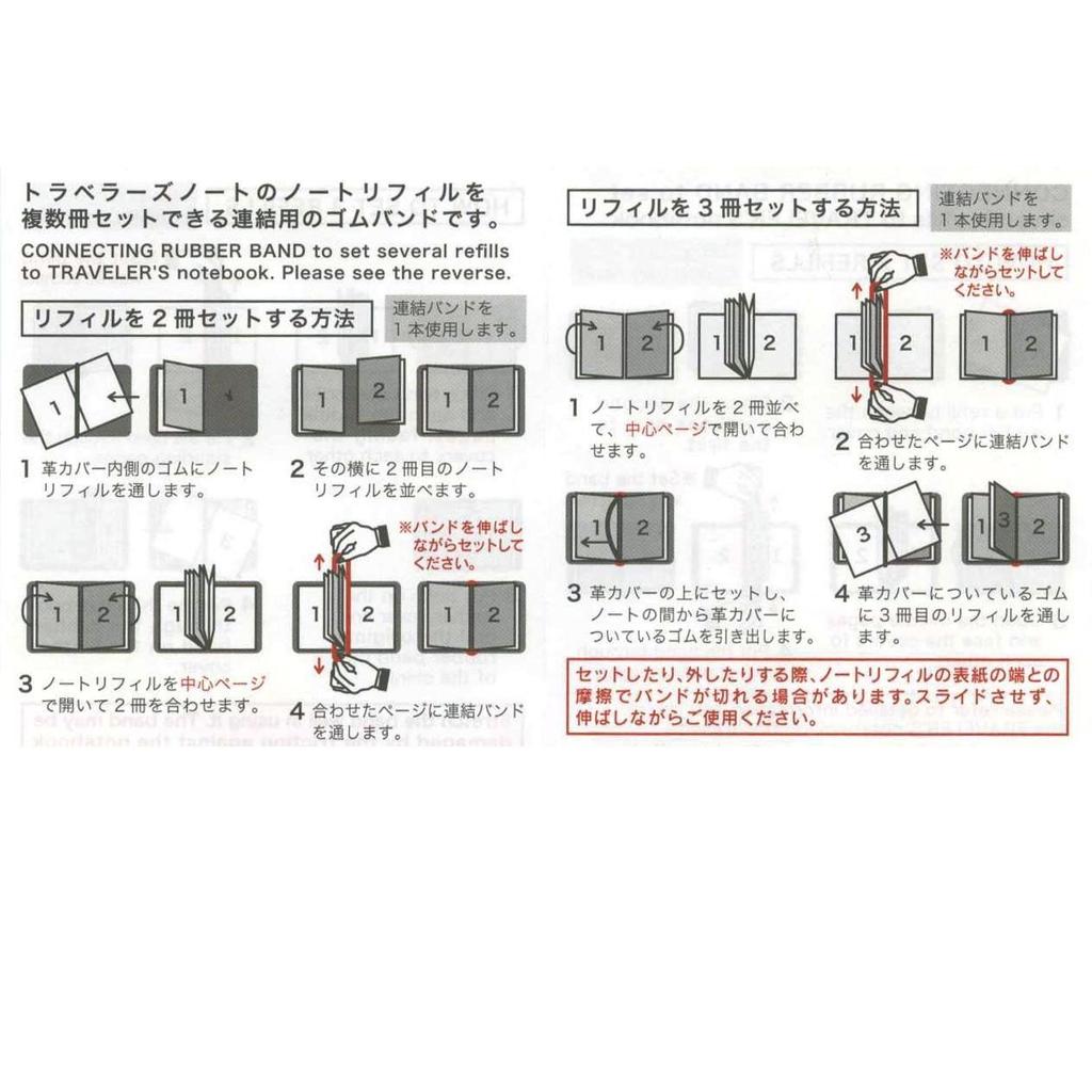 Gumička pro zavazování náplně Traveler's Notebook velikosti Passport 14335-006