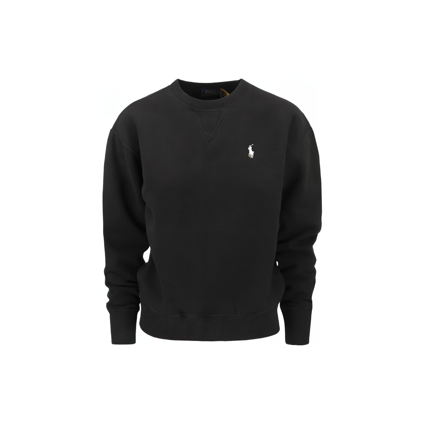 

Polo Ralph Lauren Ss23 Logo Print Crewneck Sweatshirt Women sweatshirt Black 211891557-003 XL