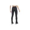 Nike Solid Color High Waist Split Hem Knitted Sports Pants Women Bottoms Black FN4149-010