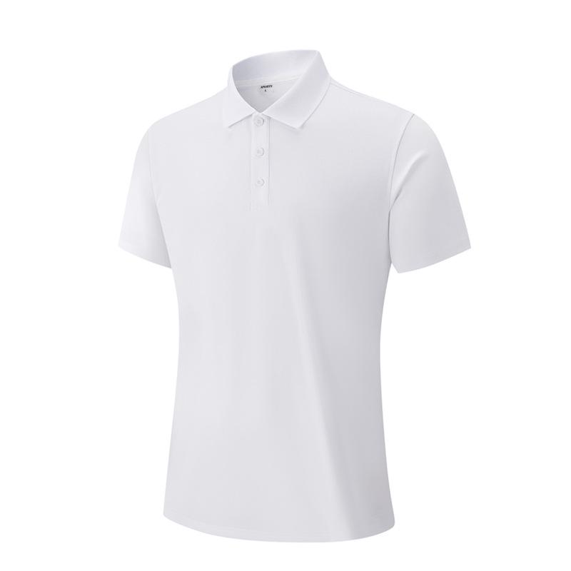 Men s Ice Silk Polo  Pants Set - Breathable Short Sleeve Shirt with Long Pants for Casual Business Wear S