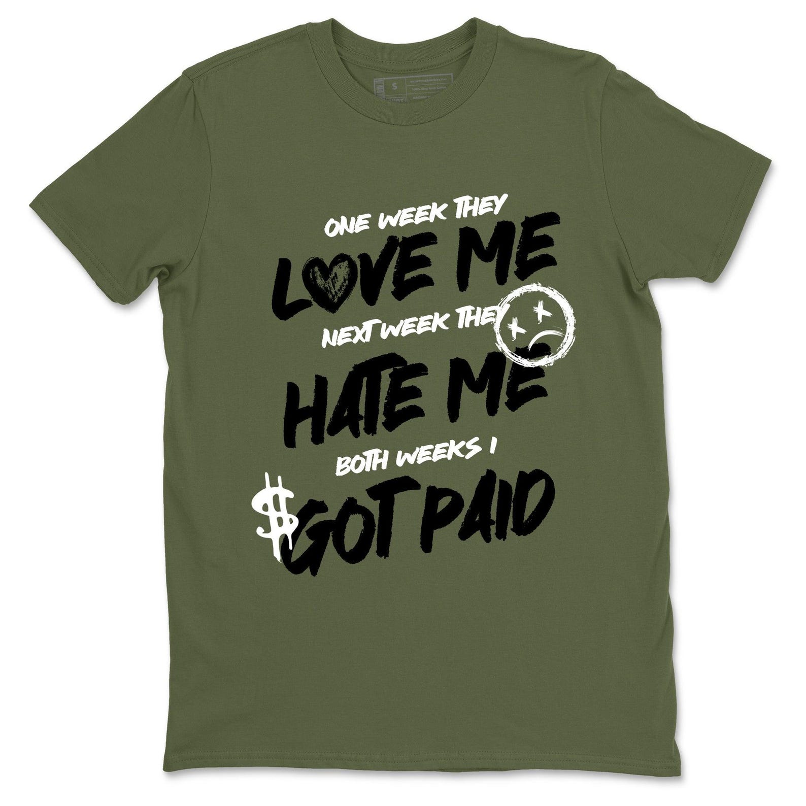 Love Me Hate Me Graphic Tee, Streetwear Fashion 2XL