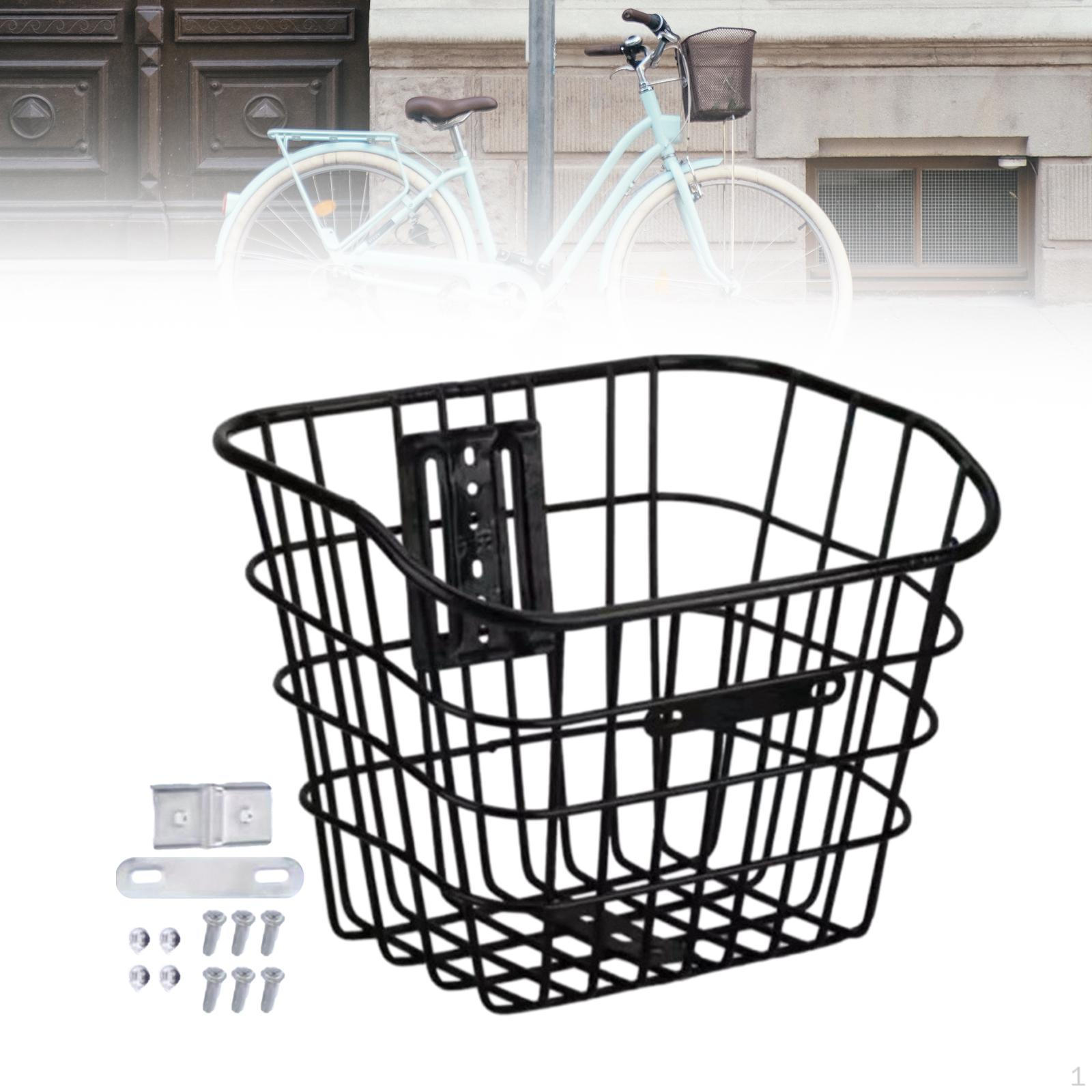 

Bicycle Basket for The Handlebar, Removable Pets, Easy Installation чорний