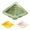 Kitchen Sink Strainer Magnetic Sponge Holder Anti-Clog Corner Kitchen Sink Drain Basket For Garbage Disposal Home Apartment