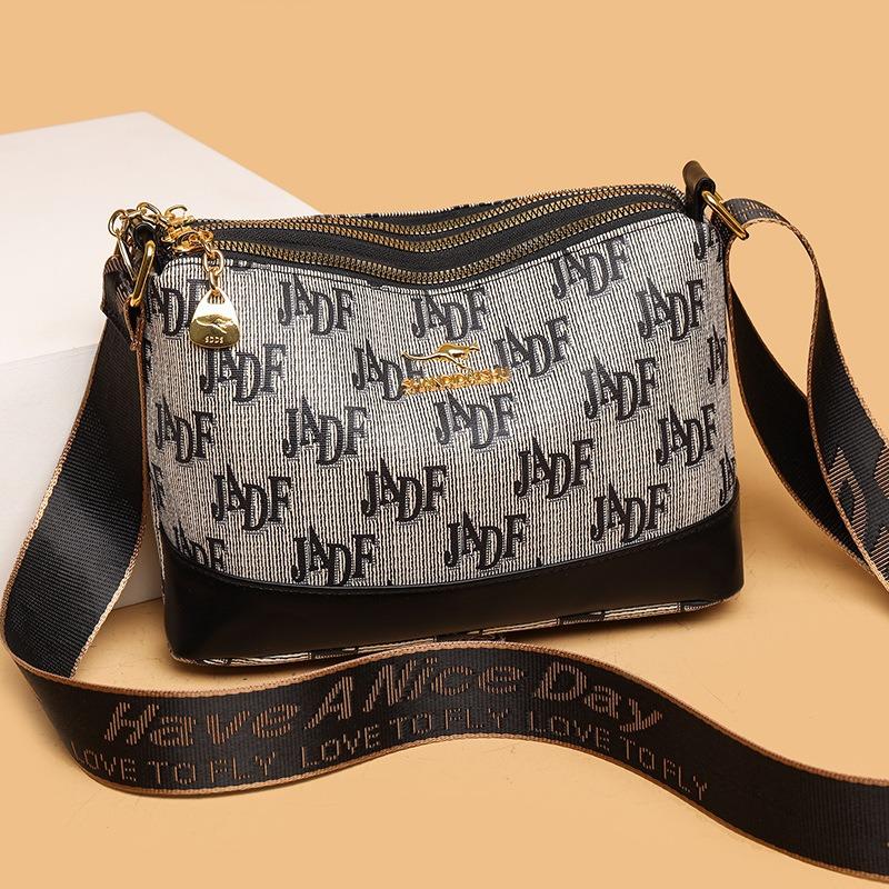 New Soft Leather Women Bag Premium Shoulder Bag Large Capacity Middle-Aged Mom Bag Minimalist Versatile Crossbody Bag