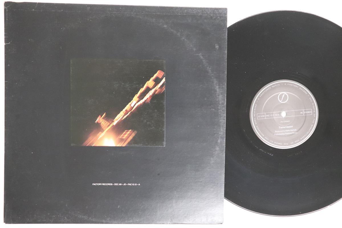 

12-дюймовая пластинка JOY DIVISION Transmission FAC1312 FACTORY 1981 Великобритания Рок Б/у