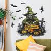 Halloween Witch Bat Ghost Bedroom Living Room Home Background Decoration Wall Stickers