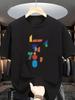 Funny Graphic Print T Shirts Unisexs Cotton Tshirt Unisex Casual Oneck Shortsleeve Tees Streetwear Tops 2026 Summer Clothing