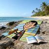 Serviette de Plage Ultra-Douce Thème Mr Bean, Idéale pour la Piscine - Camping, Plongée - Essentiel de Voyage Parfait, Serviette de Plage Vibrante.