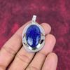 Lapis Lazuli Pendant Handmade Gemstone Jewelry, 925 Solid Sterling Silver Pendant ,Unique Design Jewelry Pendant