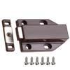 652F Push Release Cabinet Hardware Set 4 Screw Mounting Point Not Corrosion Finish Closers for Smooth Door Functionality