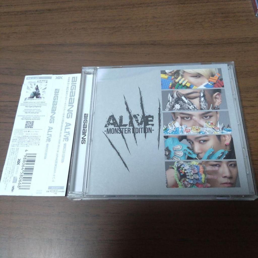 [USED] BIGBANG/ALIVE-MONSTER EDITION-