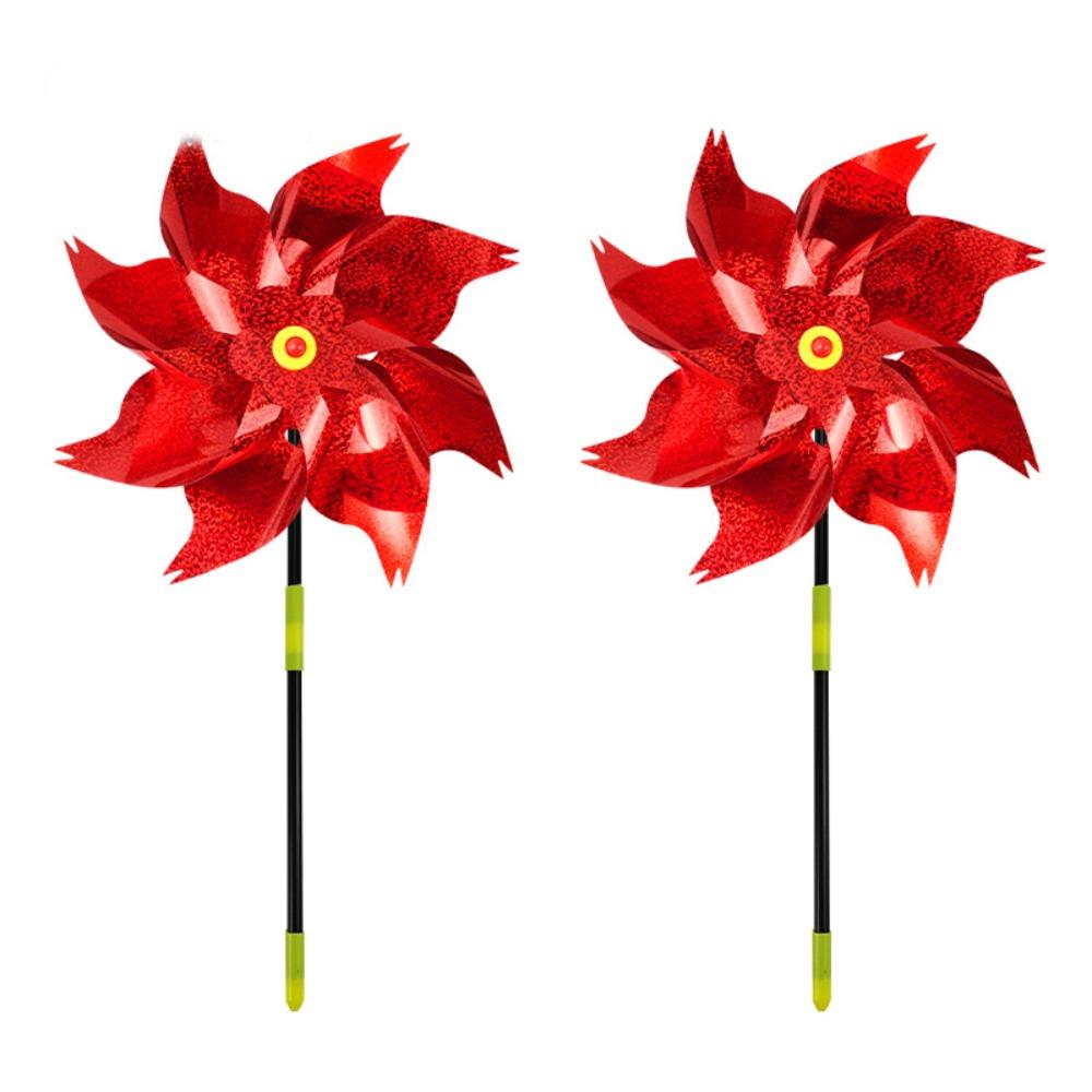 Anti Vögel Kinderspielzeug Windmühle Bunter Vogelabwehrer Neue Reflektierende Windmühle Vogelabwehr