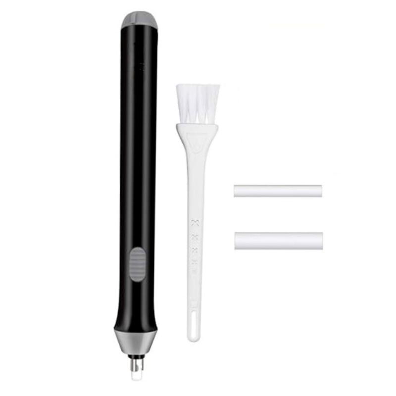 Electric Eraser for Artist Beginner Includes 142 Refills Battery Powered Automatic Eraser for Drawing Sketching Drafting чёрный