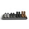 Silicone Shoe Tray with Lip Non Slip Heavy Duty Boot Mat   for Front Door Entryway Indoor Outdoor Use