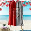 Asciugamano da Spiaggia con Stampa Arsenal Football Club, Asciugamano Grande Morbido ad Asciugatura Rapida per Spiaggia Campeggio Nuoto