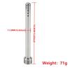 Stainless Steel Douche Enema Anal Plug Shower Head Beads Metal Anal Cleaning Butt Plug Attachment Nozzle Tip Gay Sex Toy