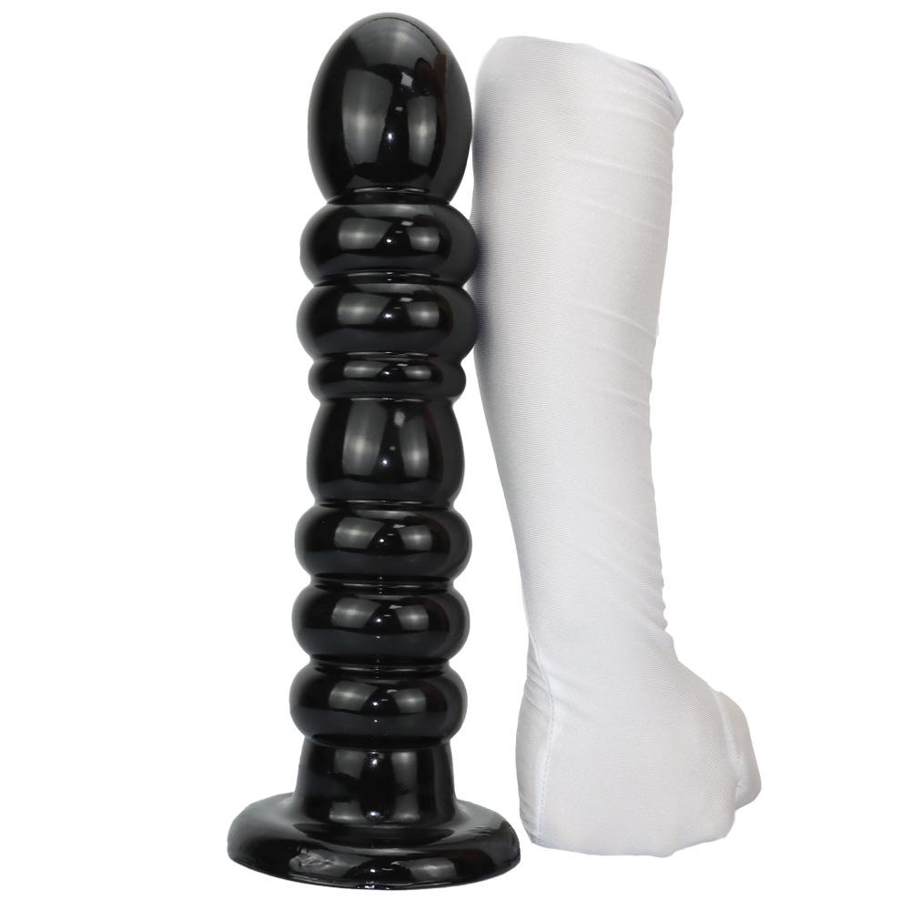 37x7cm Bardzo Duże Gwintowane Koraliki Analne i Dilator dla Mężczyzn i Kobiet