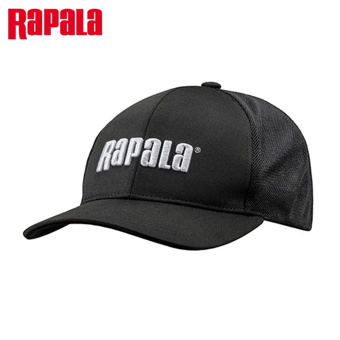 Rapala Black Mesh Snapback Black RBLMSB