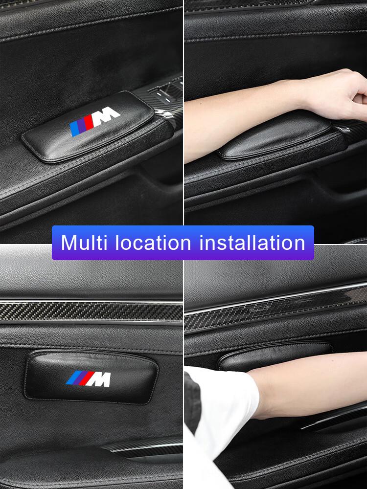 1Pcs Car Knee Pad Interior Pillow Pad Comfortable Cushion Memory Headrest For BMW E34 E36 E39 E53 E60 F10 X1 X5 X3 X6 M3 M5 M6