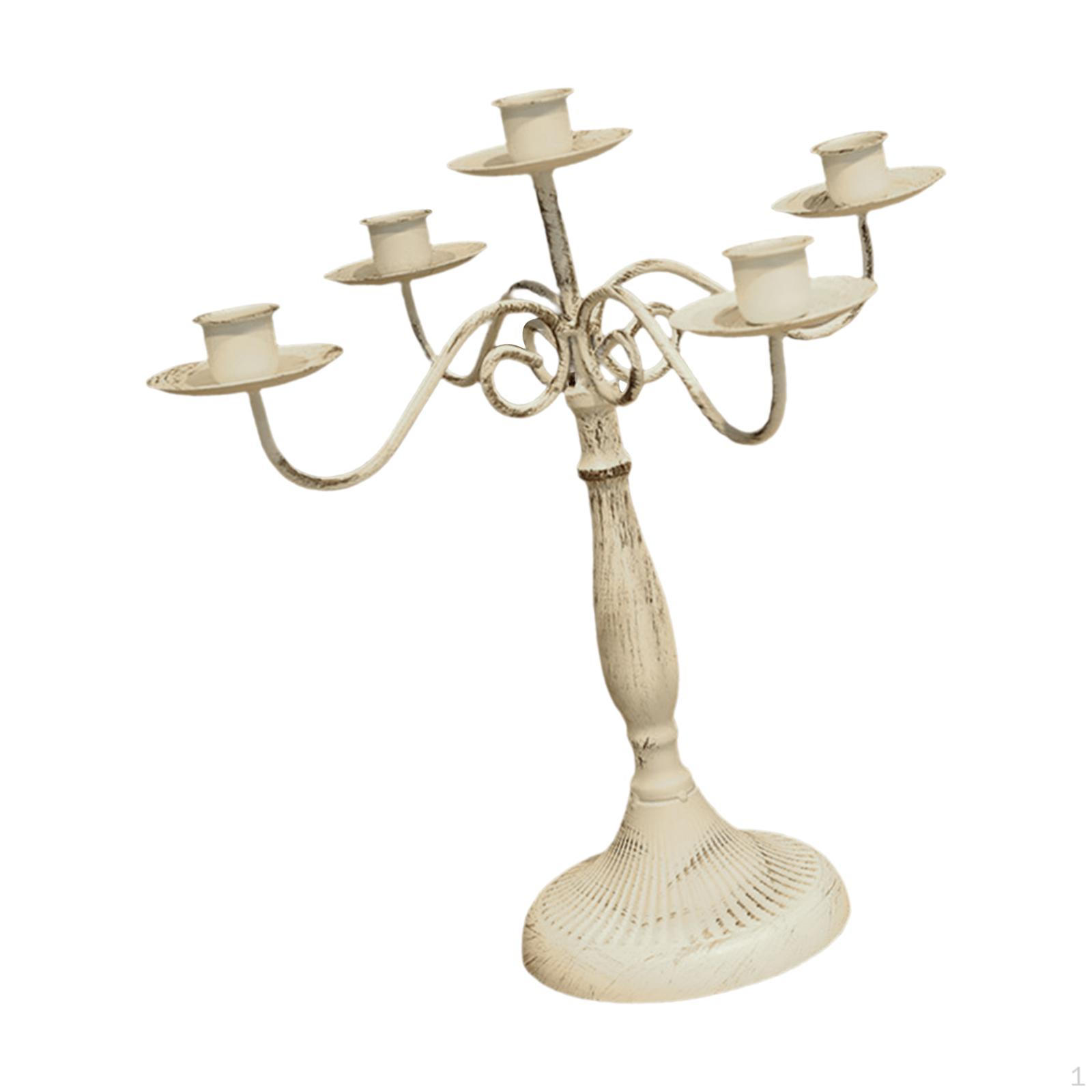 

Подсвечник металлический подсвечник подставка украшение для фестиваля свадьба рождество Five Heads