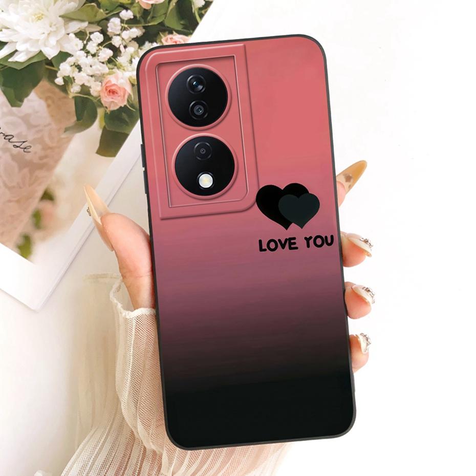 Cute Printed Phone Case For Honor X7b 4G 5G Soft Silicone Shockproof Cases For Honor X7b X 7B CLK-LX2 Covers Bumpers