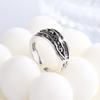 New Personality Aggressive Creative Skull 925 Sterling Silver 6 Skull Ghost Exquisite Popular Opening Rings TYB251