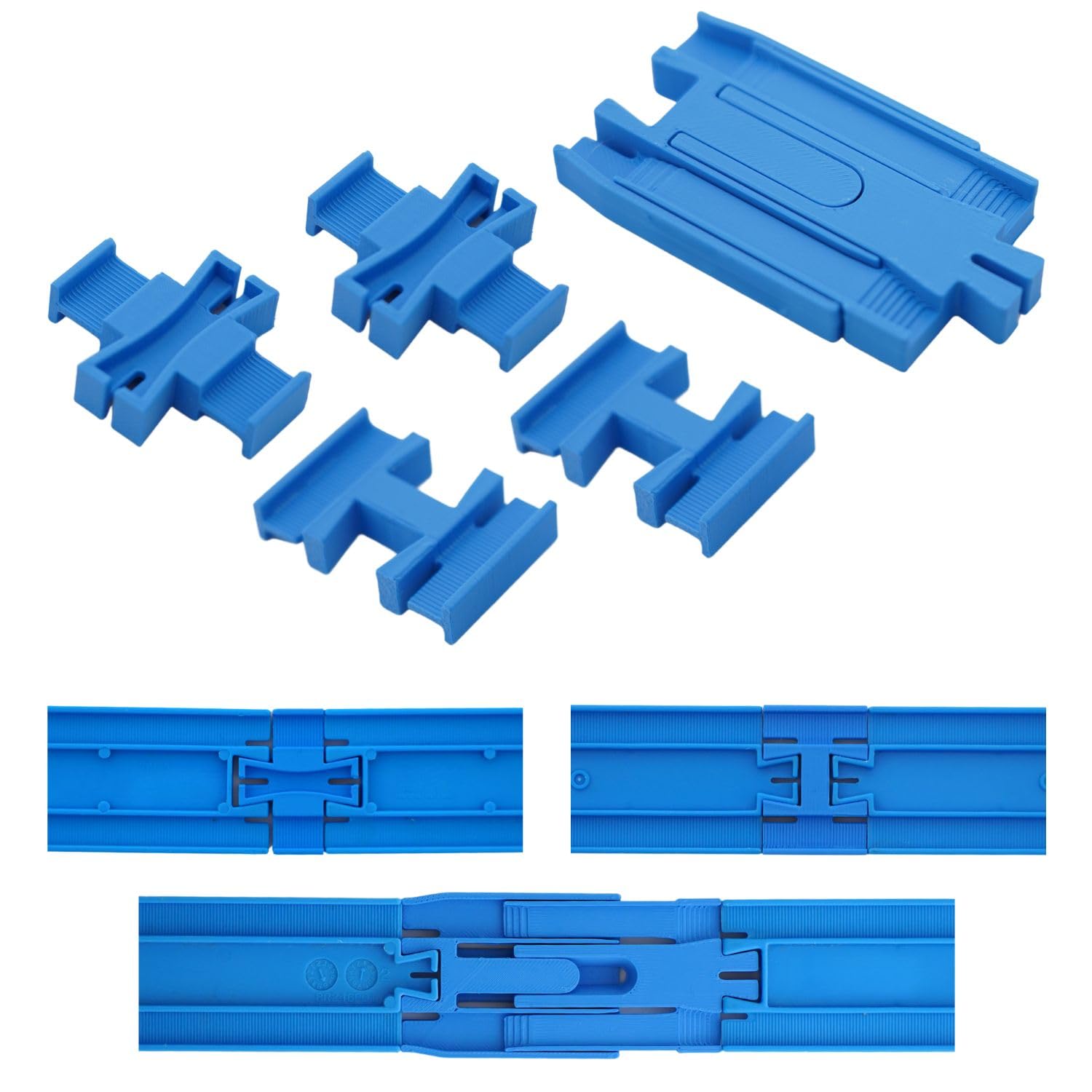

MicroBase Совместимый шарнир Plarail x 2 x 2 телескопическая рельса 1 комплект оригинальный цвет синий специальные соединительные детали для рельсов свобода для развития вашего творчества