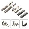 2Pcs 6.35mm 1/4" Insert Bit Adapter to 4mm Hex Shank Screwdriver Tool Bit Socket Magnetic Adapters Holder Converters