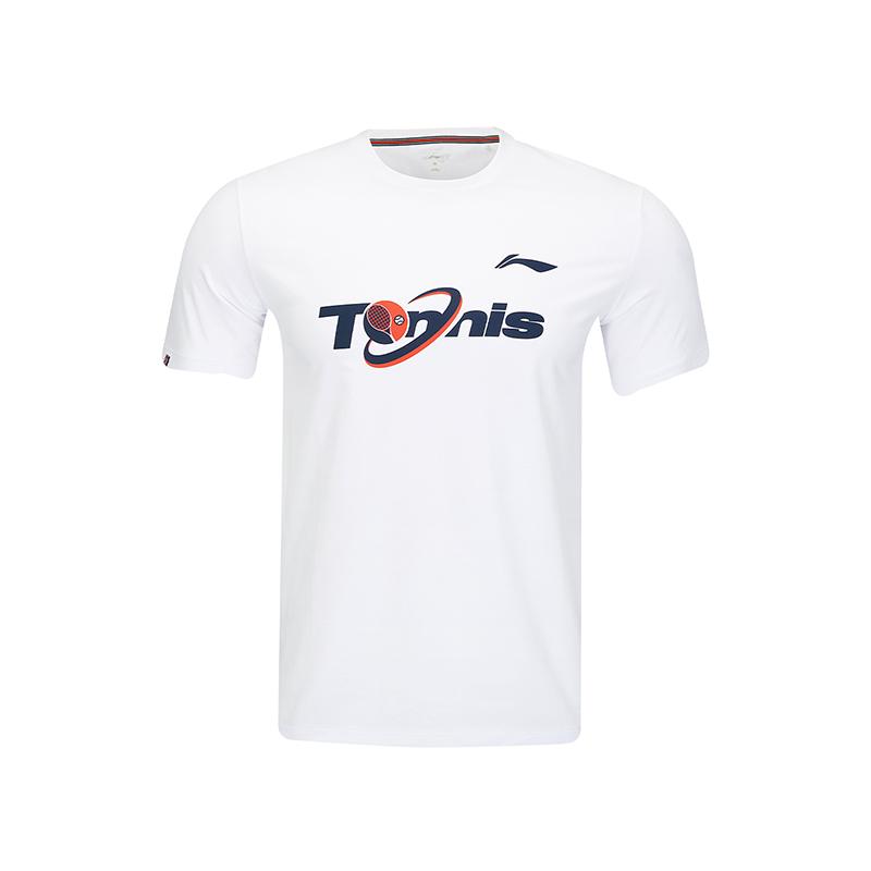 

Li-Ning Minimalist High-End Comfortable Breathable Round Neck Short Sleeve T-Shirt Unisex Tops AHSUF79-1 S