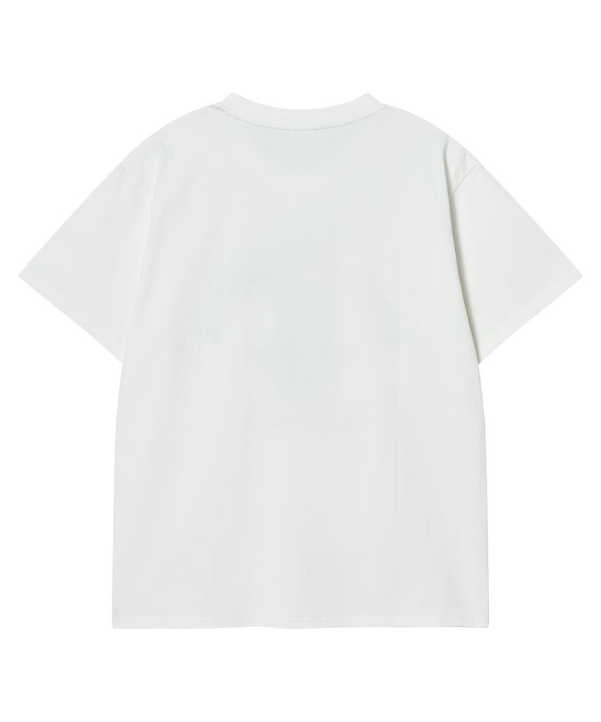 Seie Devil Oversized Applique Tee Ivory