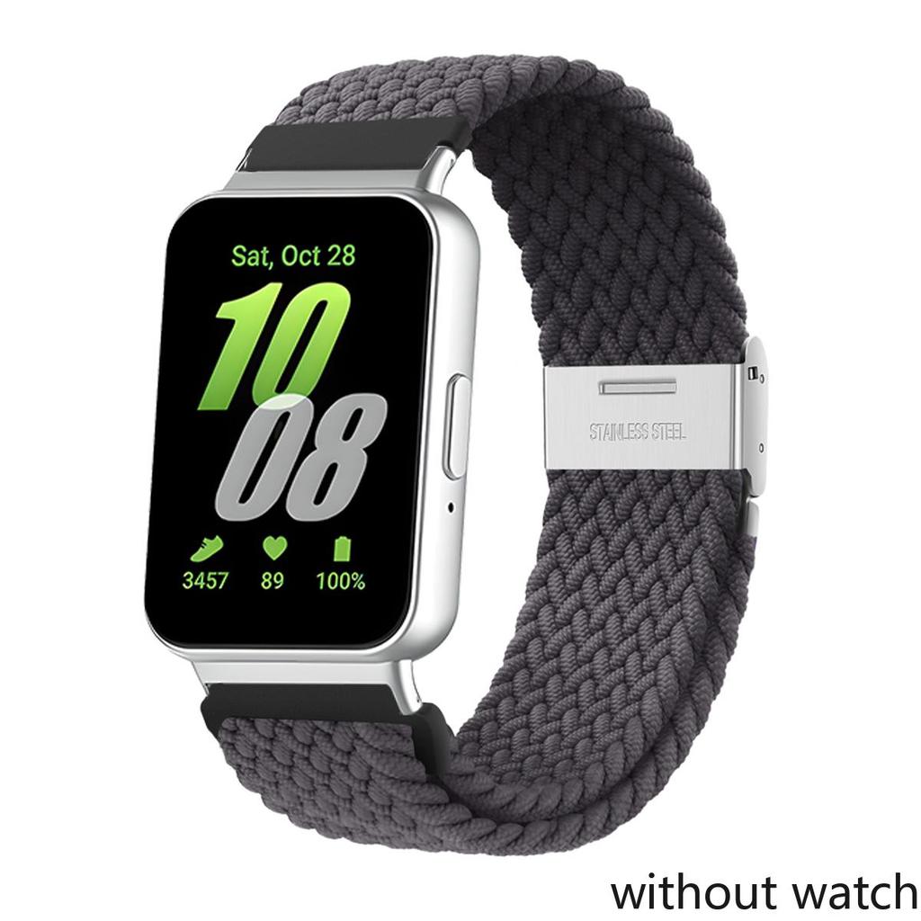Braided Bands for Samsung Galaxy Fit 3 Sports Strap Adjustable Replacement Correa Nylon Bracelet for Samsung Galaxy Fit3 Band