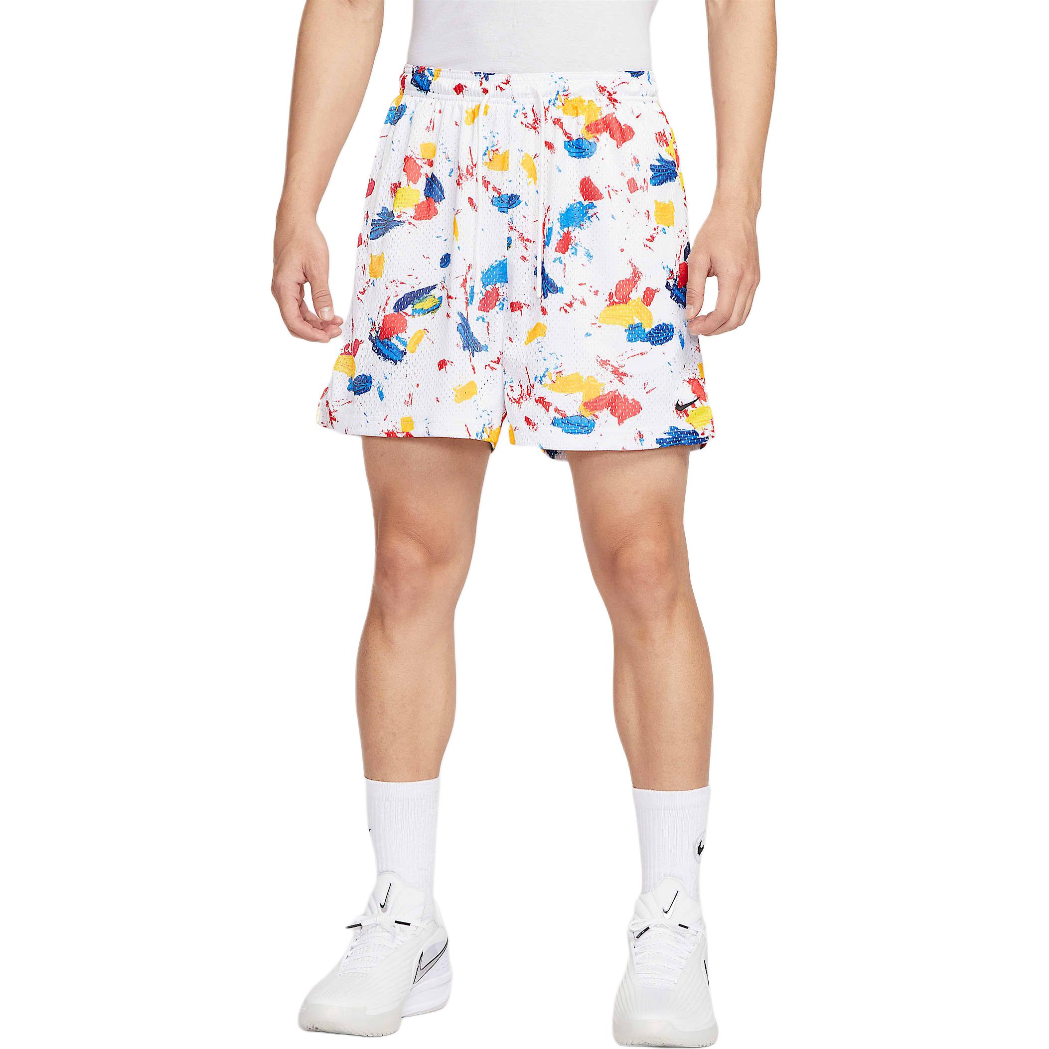 

Nike All Over Print Lace-Up Casual Shorts Men shorts White HV1883-100 M