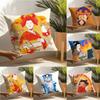 2 Retro Japanese Style Prints Pillow Case Home Living Room Decoration Linen Pillowcover Pillow Cases Cushion Cover