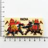 India Travelling Fridge Stickers Creative Tourist Souvenirs Kawaii Fridge Magnets Home Decor Magnetic Stickers for Refrigerator