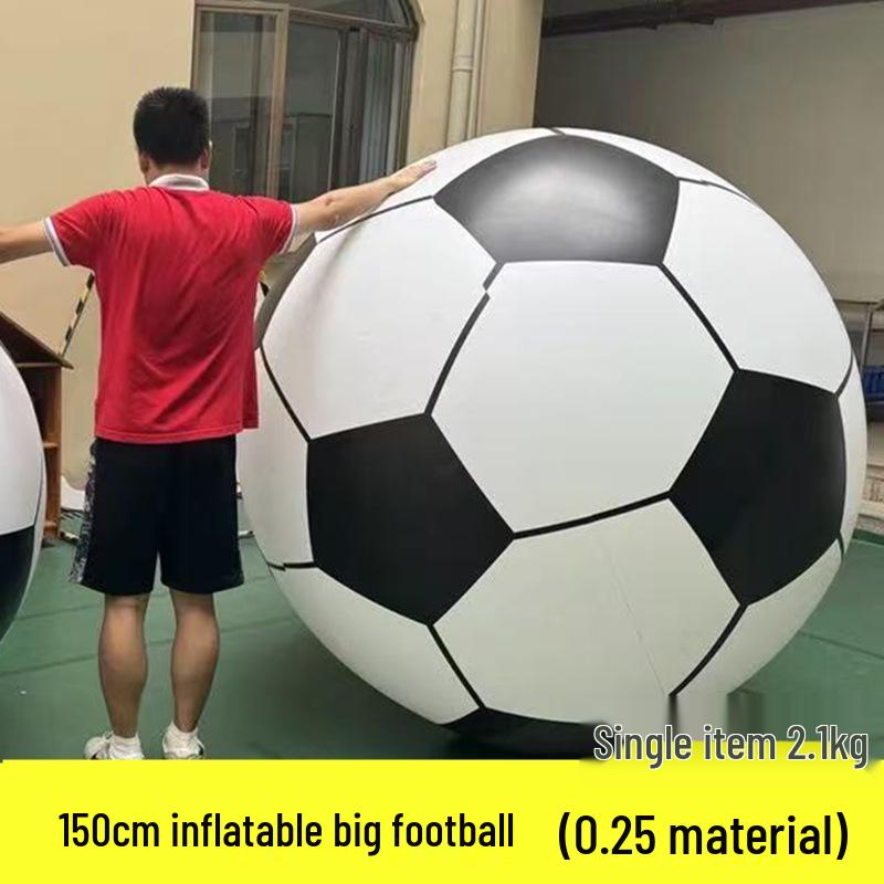 Großer verdickter PVC aufblasbarer Strandball für Outdoor-Aktivitäten und Kindergartenspiele - Extra großes Volleyball-Design