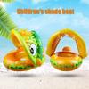Swimming Ring Baby Sun Canopy Inflatable Toddler Float Swim Seat Aid Toy Tool