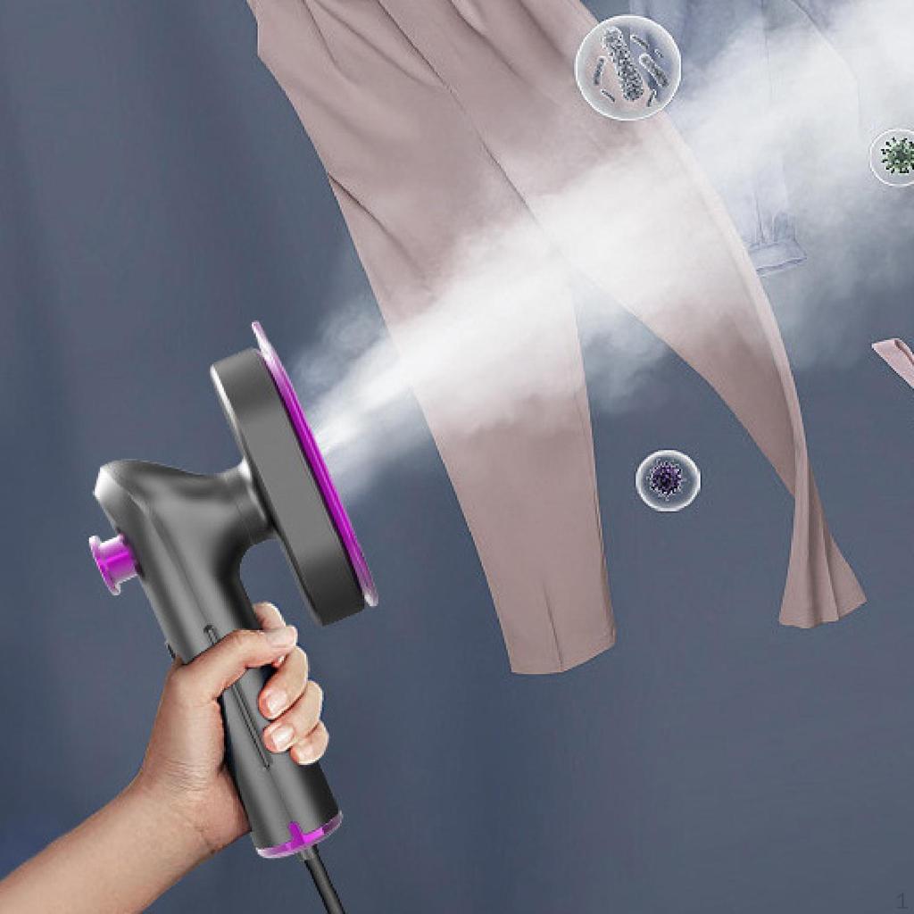 Handdampfer Mehrzweck-Reisebügeleisen für Kleider Jacken Business Grau