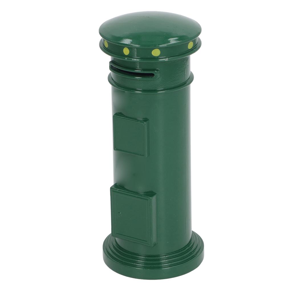 Briefkasten Spardose Vintage Realistisch Metall Dekoration Briefkasten Figuren Münzsparer für den Alltag