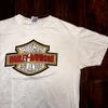 T-shirt Vintage Harley Davidson Isole Cayman Moto Moto Y2K Britannico