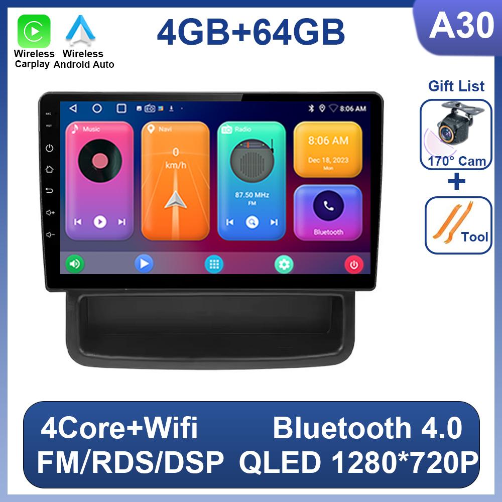 Car Radio For Renault Trafic 2 For Opel Vivaro A For Nissan primastar 2006 - 2014 Android 14 Wireless Carplay Qualcomm 5G Wifi